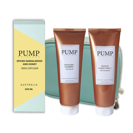 Pump Haircare Moisture 250ml Duo Pack