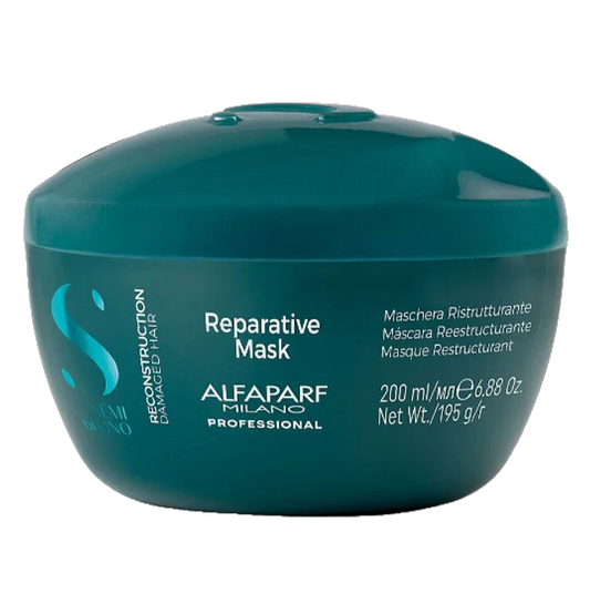 Reconstruction Damage Hair Reparative Mask - Semi Di Lino